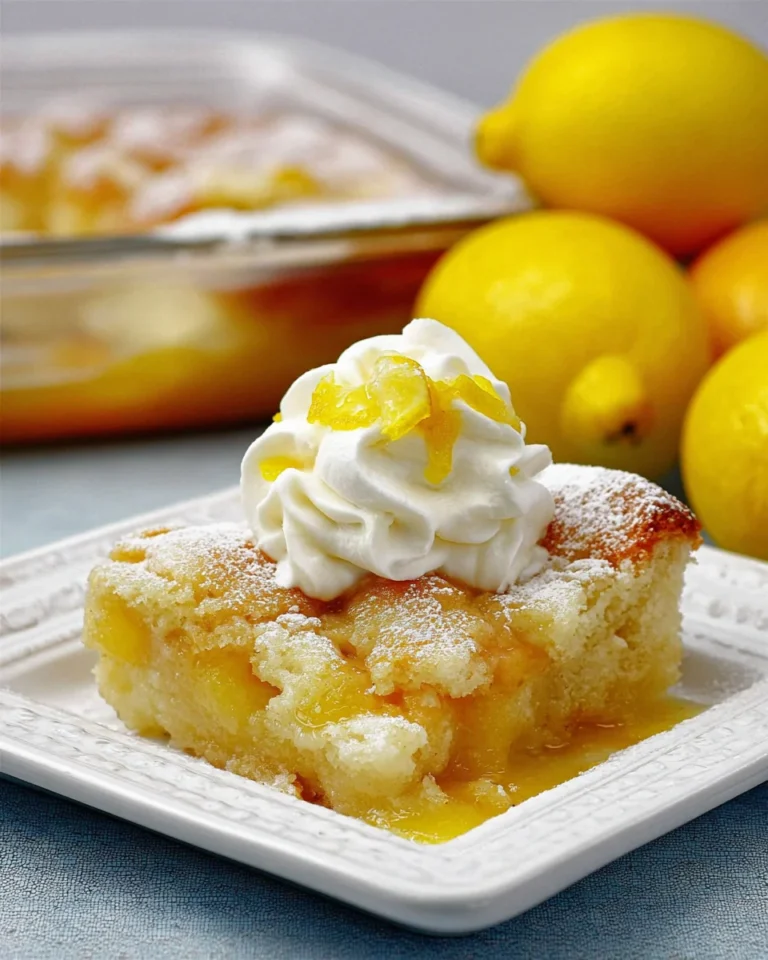 Magic Lemon Cobbler