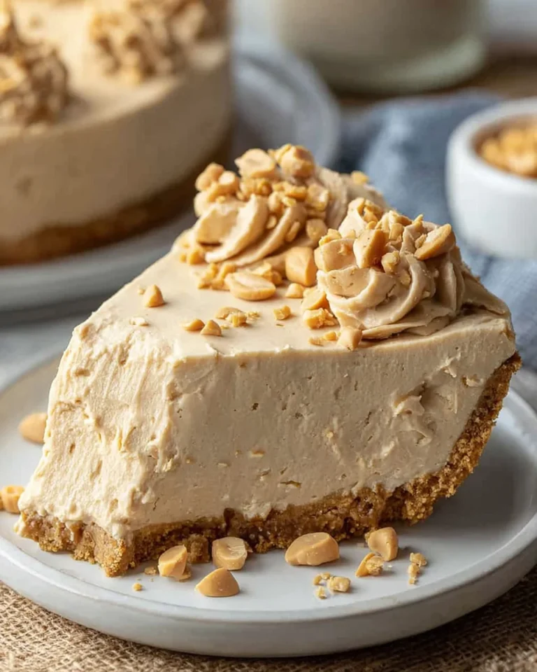 Old Fashioned Peanut Butter Pie