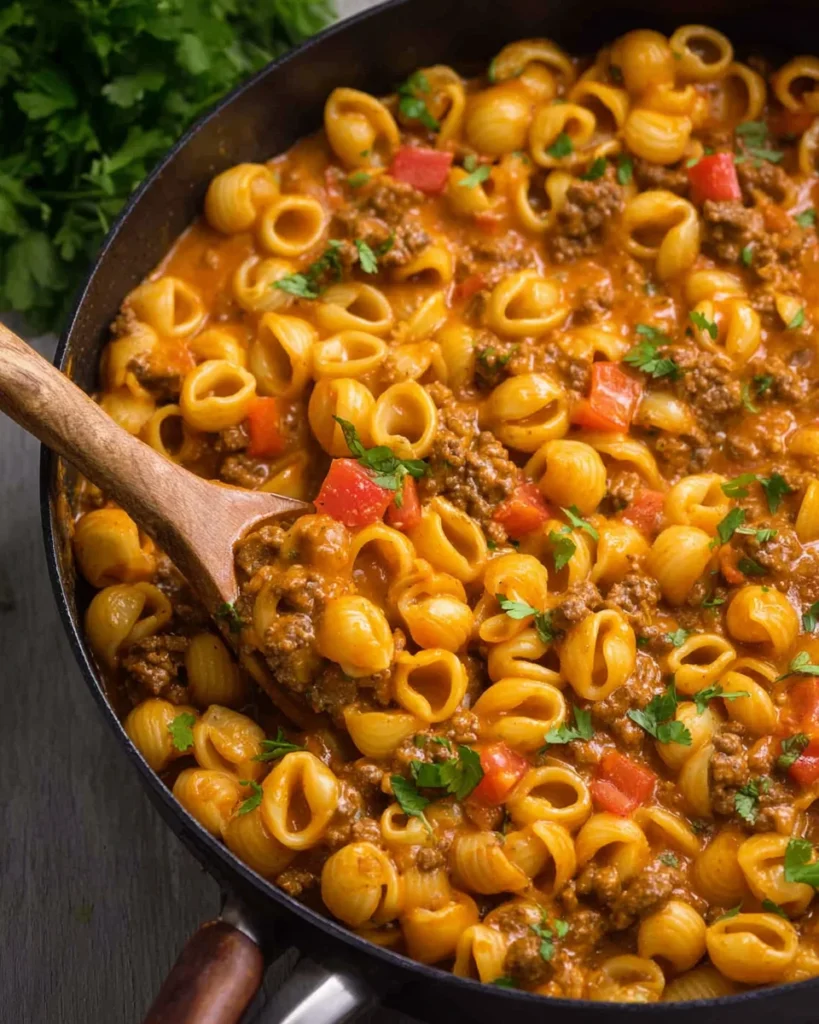 One Pot Taco Pasta Recipe