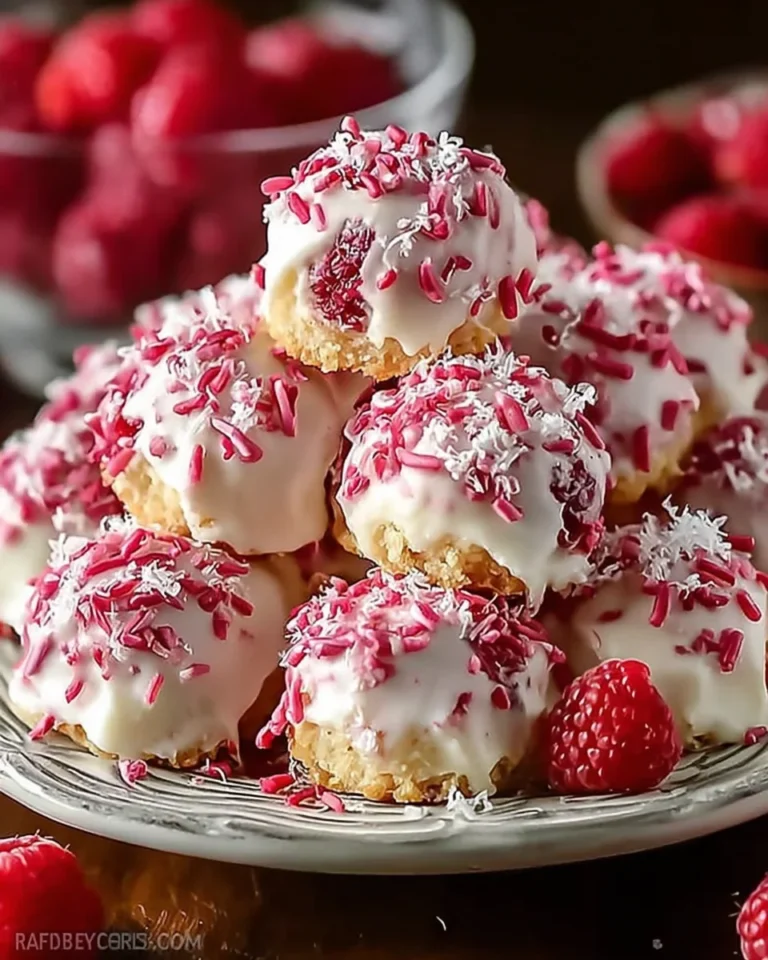 Raspberry Cream Cheese Bites