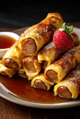 Sausage French Toast Roll-Ups