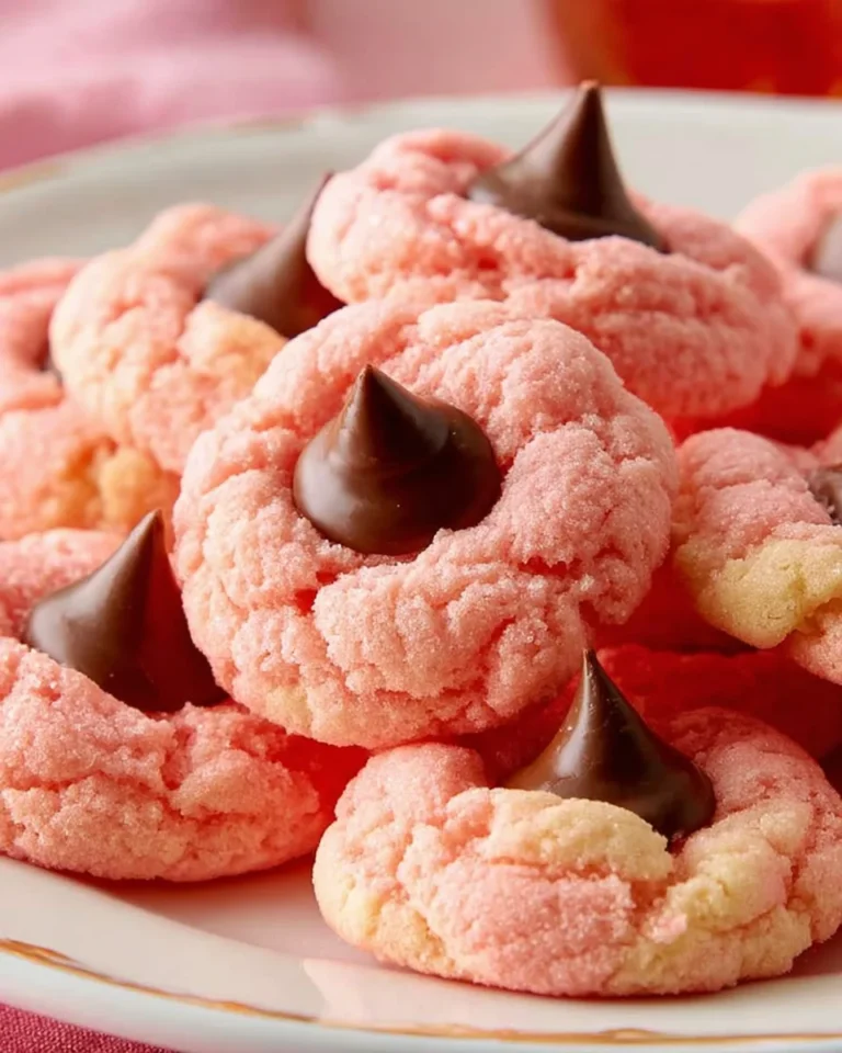 Strawberry Kiss Cookies