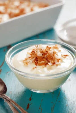 Toasted Coconut Cream Pudding