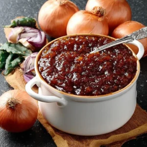 spicy sweet onion marmalade