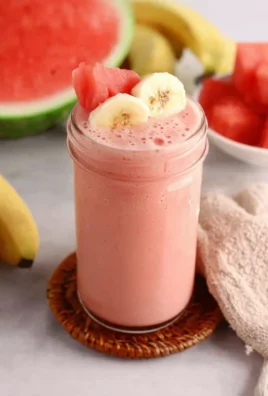 watermelon banana smoothie