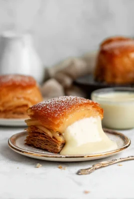 Apple Mille Feuille with Vanilla Custard (gluten-free)