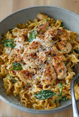 Creamy Parmesan Chicken Pasta