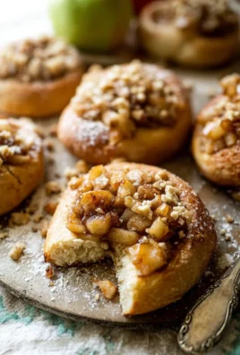 Vegan Apple Cheesecake Brioche Buns
