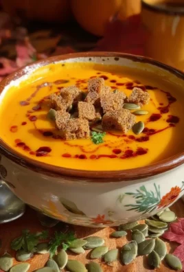 Autumn-Spiced Roasted Pumpkin Soup