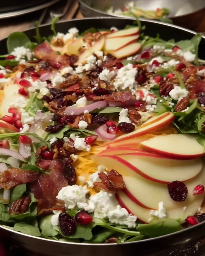 Autumn Harvest Honeycrisp Apple and Feta Salad