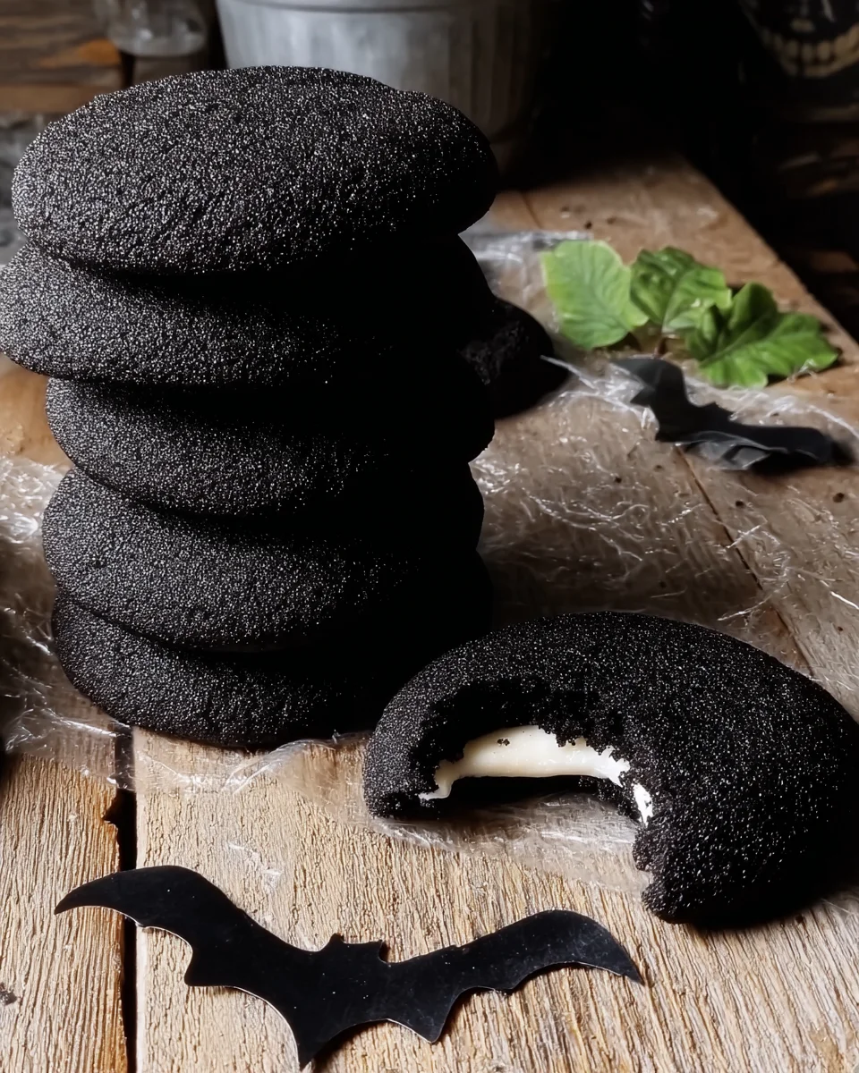 Black Velvet Cheesecake Cookies