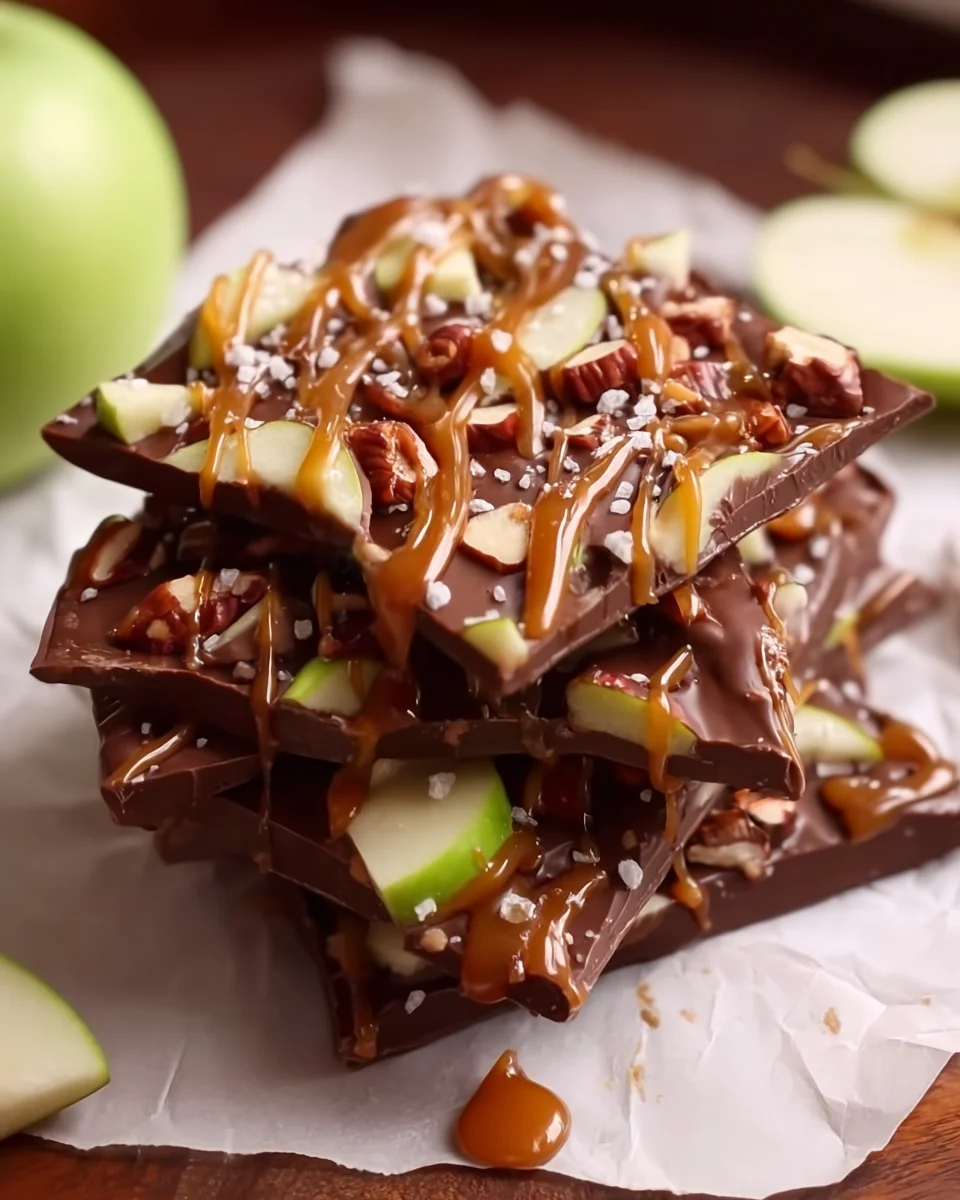 Caramel Apple Bark