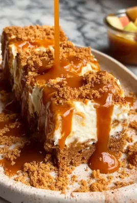 Caramel Apple Cheesecake Bars