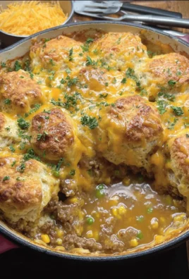 Cheddar Bay Hamburger Casserole