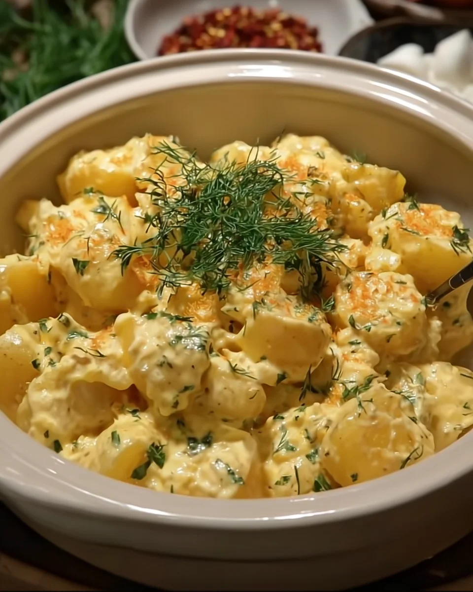 Creamy GARLIC Potatoes