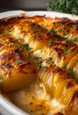Dad’s Creamy & Cheesy Au Gratin Potatoes
