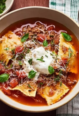 Easy Crockpot Lasagna Soup