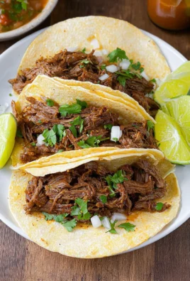 Flavorful Crock-Pot Shredded Beef Tacos
