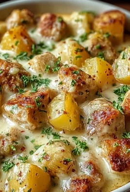 Garlic Parmesan Crockpot Chicken and Potatoes