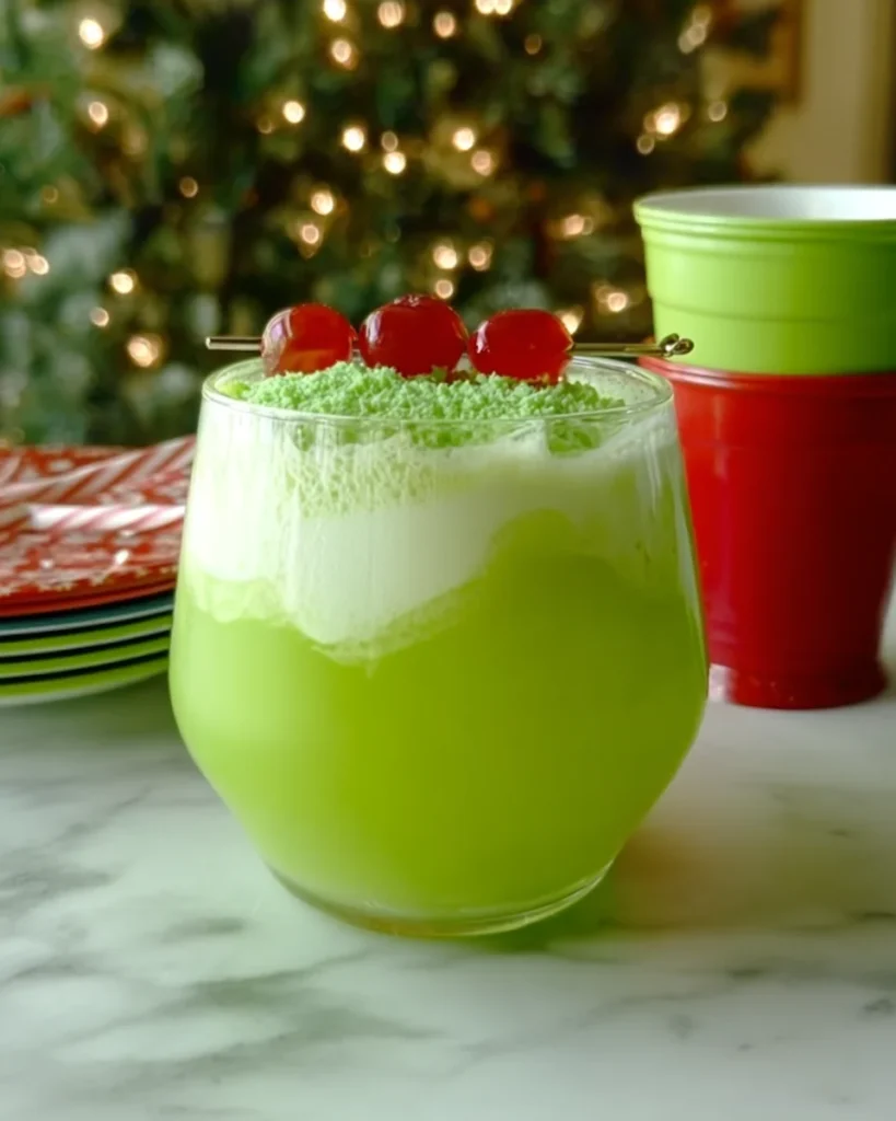 Grinch Punch recipe