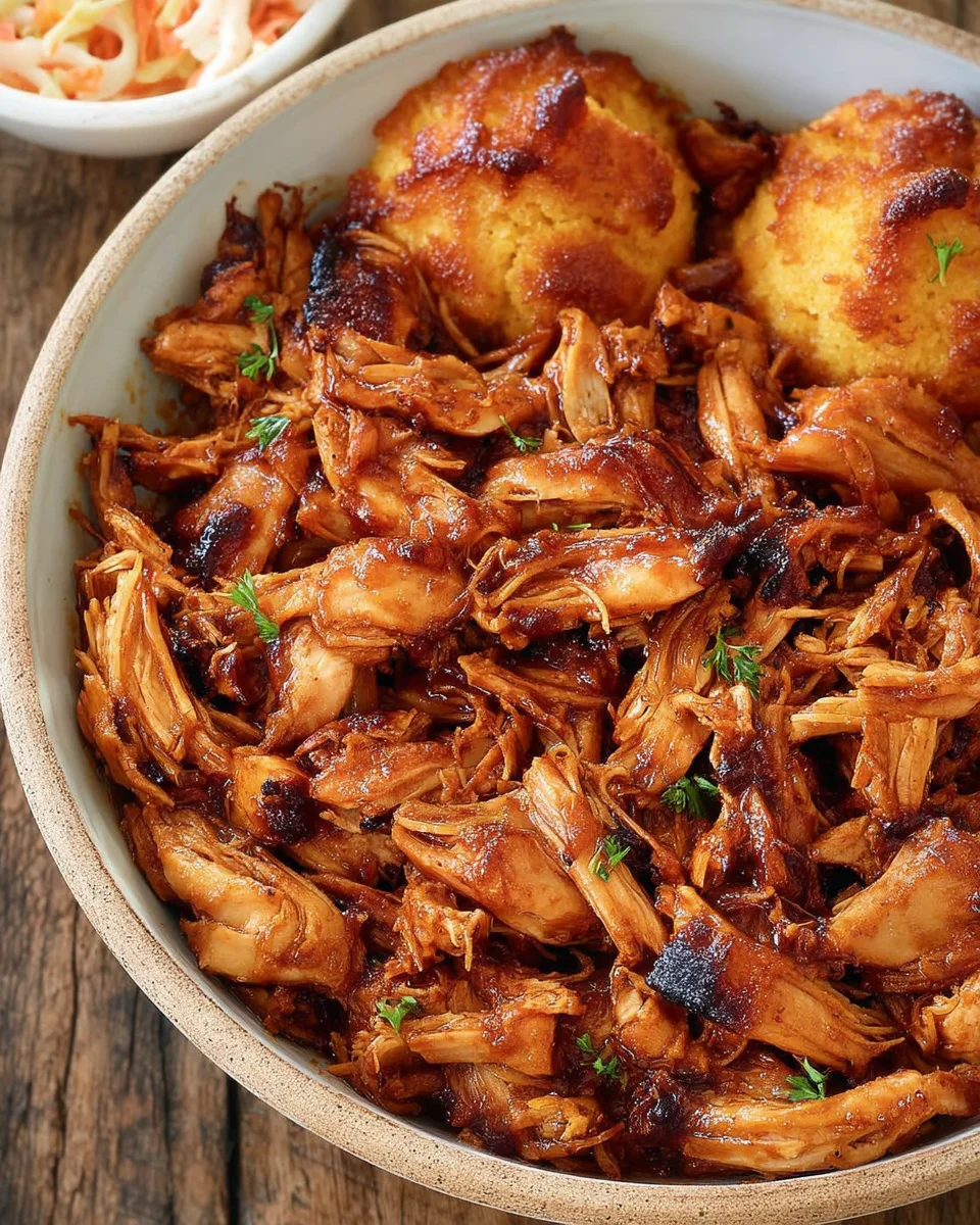 Instant Pot Pulled BBQ Chicken