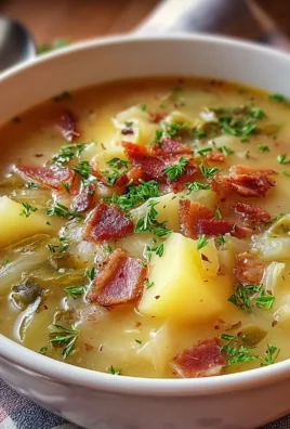 Irish Bacon Cabbage and Potato Soup