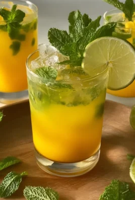 Mango Mint Mojito Mocktail