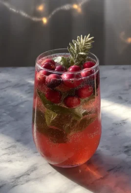 Merry Mint Berry Mocktail