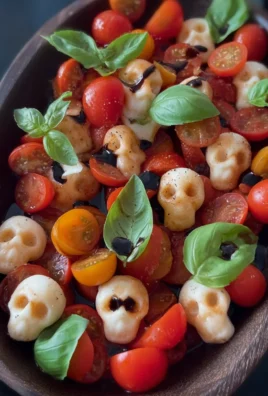 SKULL CAPRESE SALAD