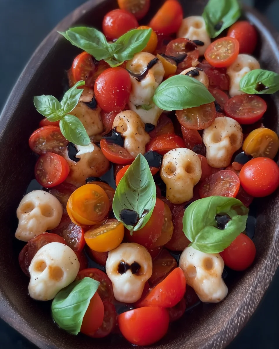 SKULL CAPRESE SALAD