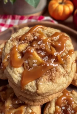 Salted Caramel Apple Pie Cookies