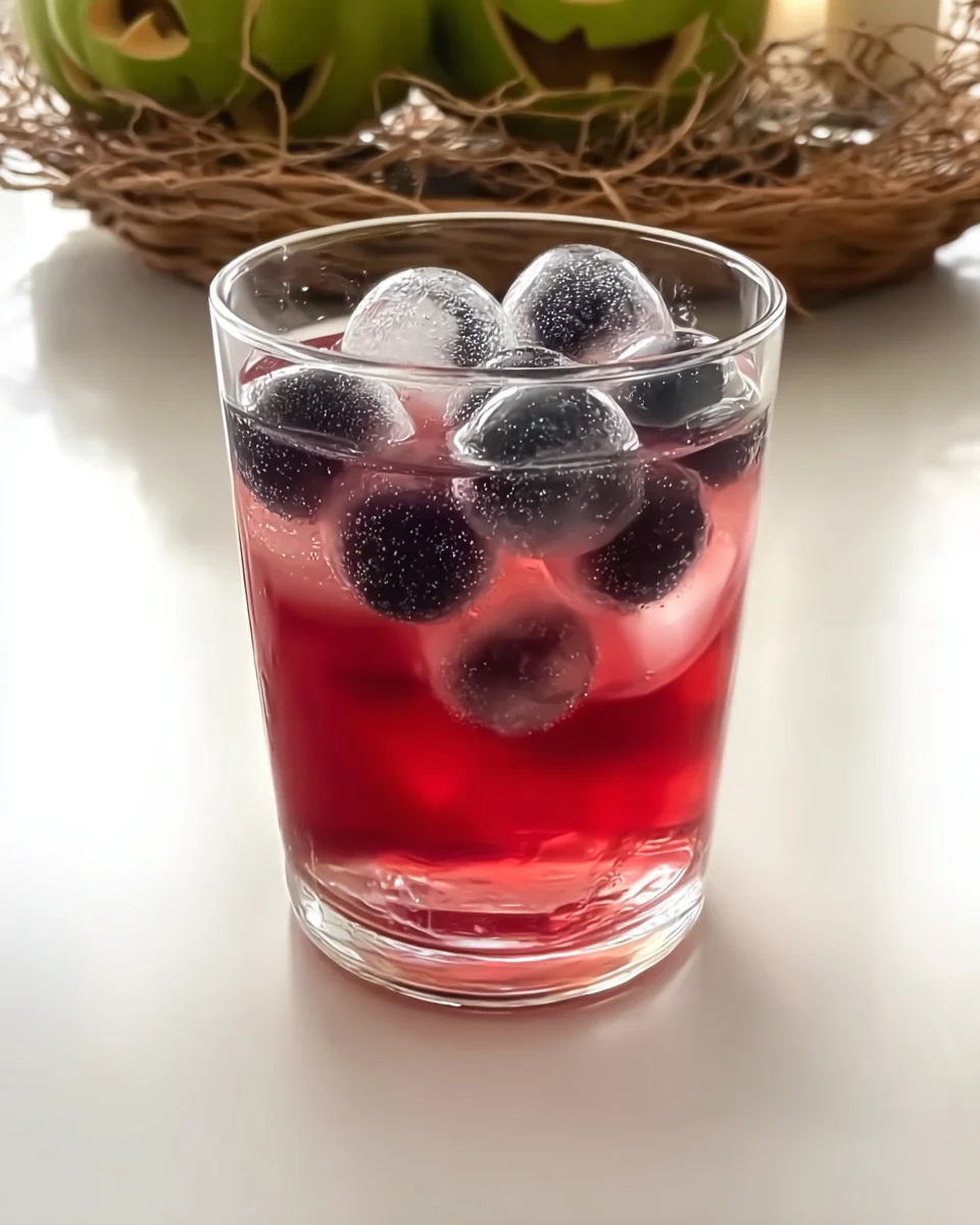 spooooky eyeball ice cubes