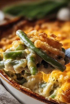 Cheddar Bay Green Bean Casserole