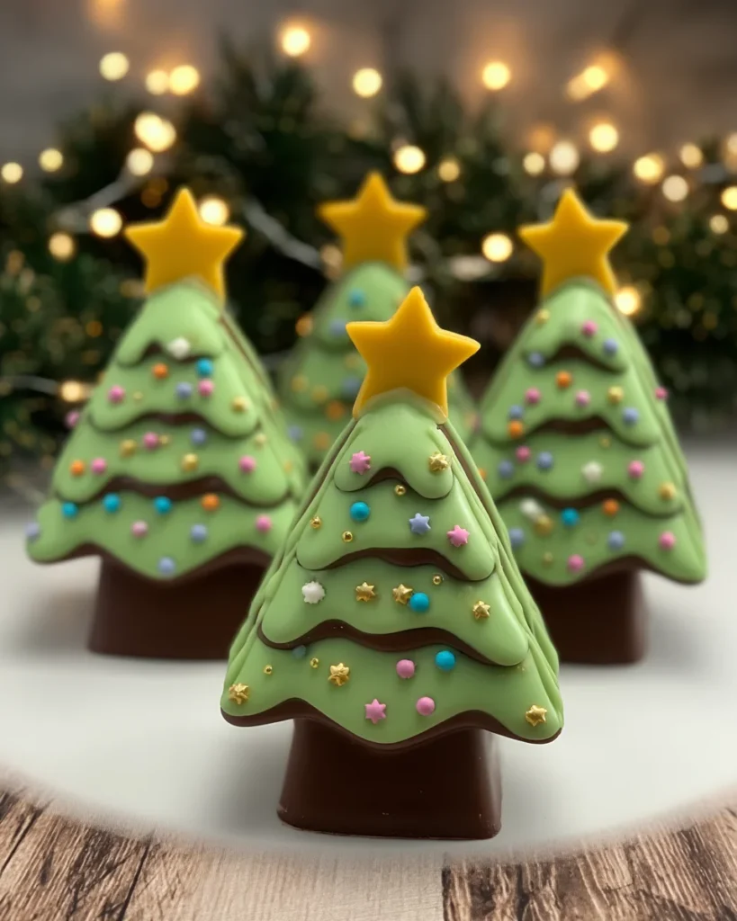 Chocolate Christmas trees