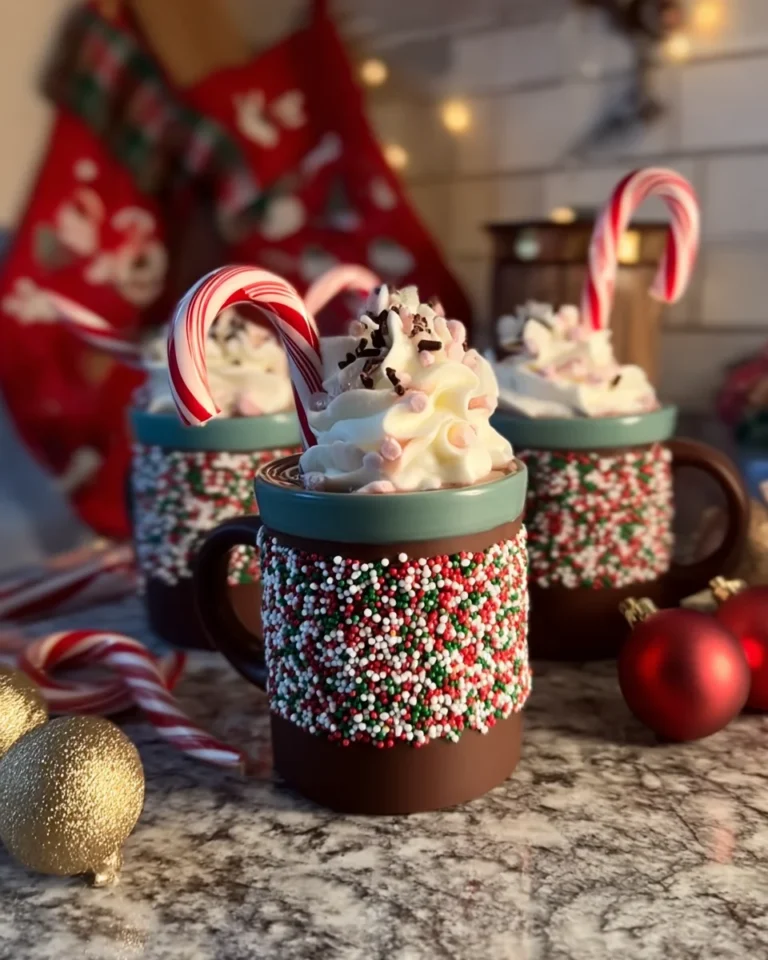 Christmas Chocolate Hot Cups