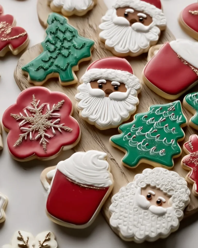 Christmas Royal Icing Cookies