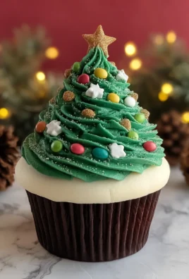 Christmas Tree Cupcakes