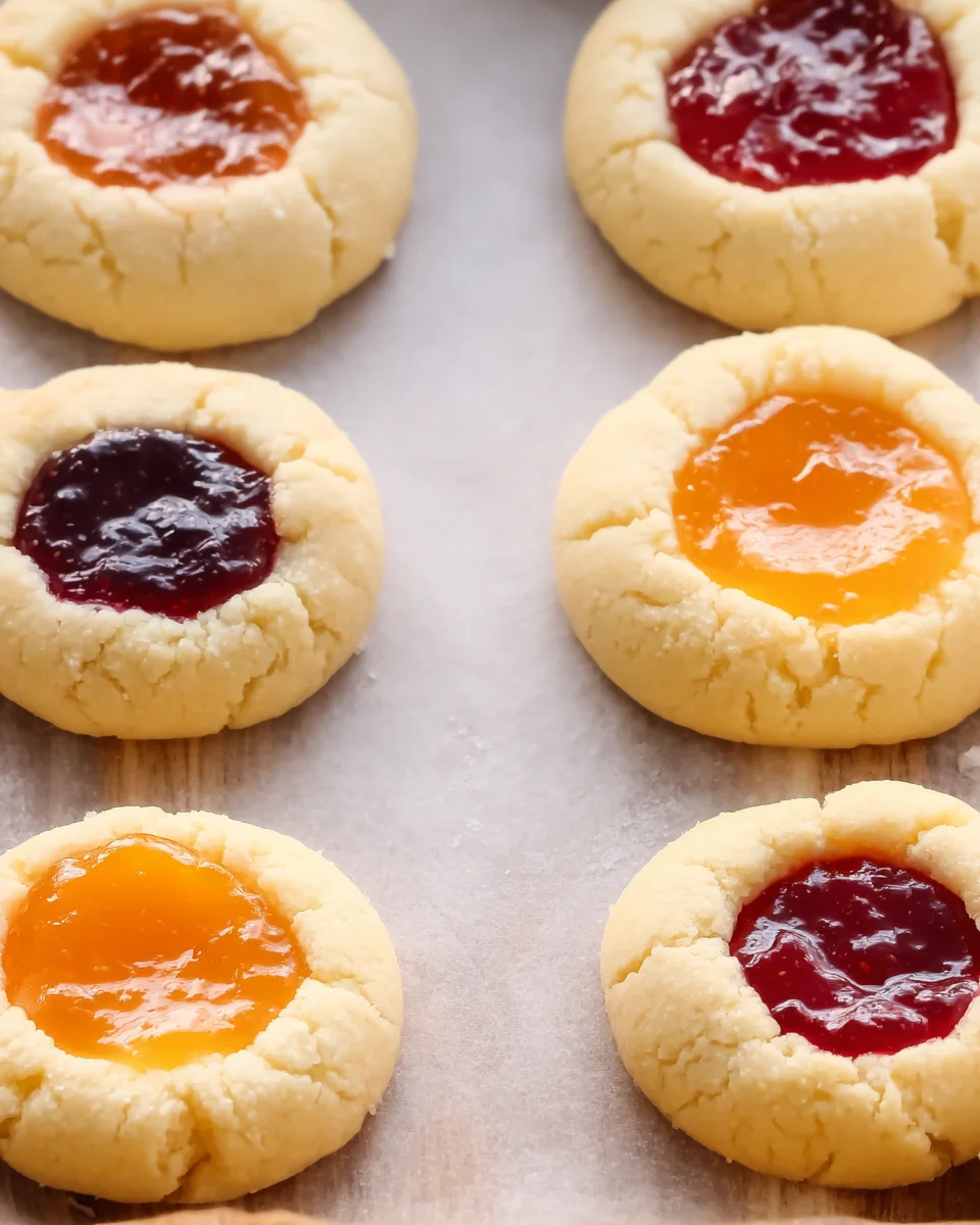 Classic Thumbprint Cookies