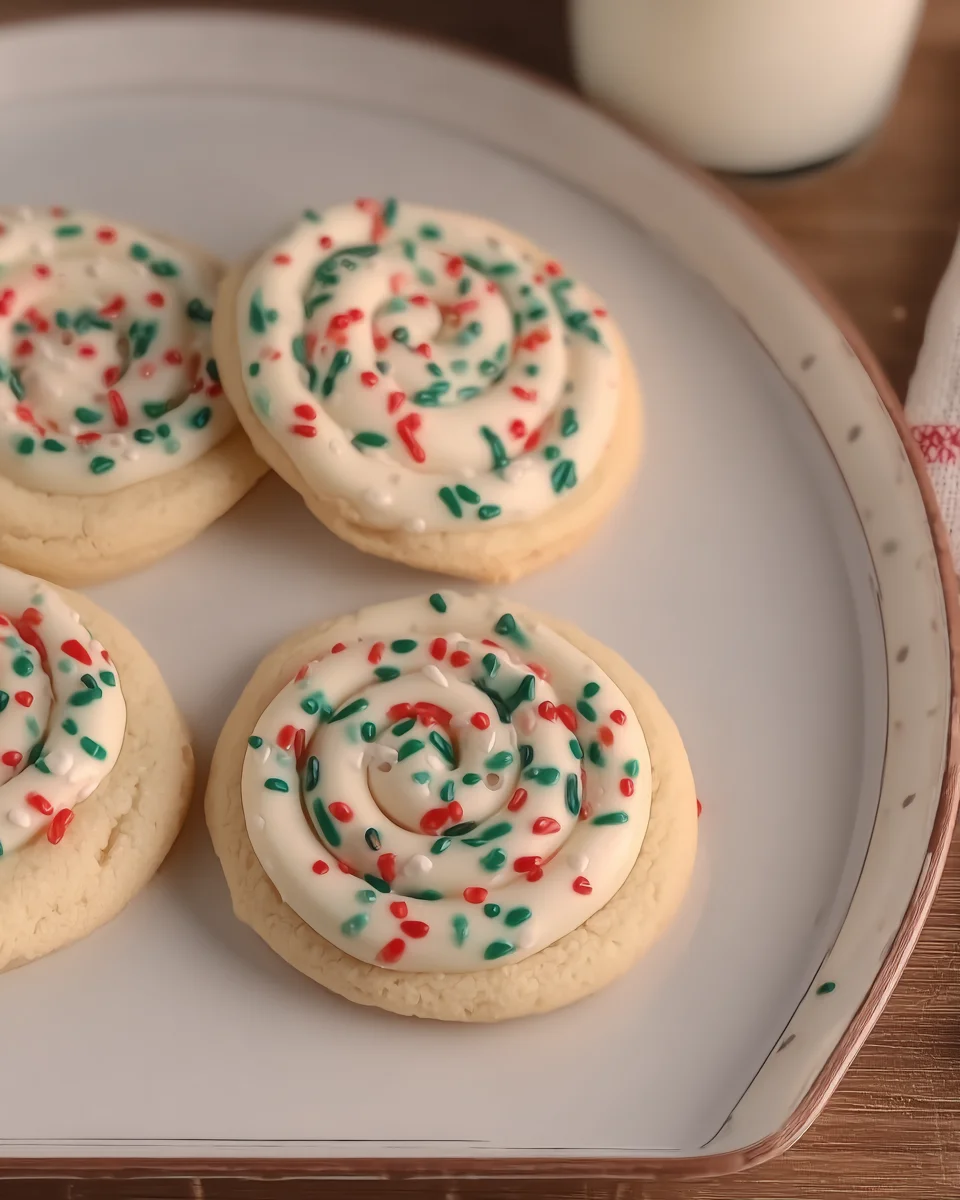 Crumbl Christmas Sugar Cookies