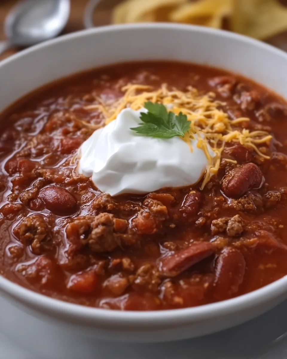 EASY CLASSIC HOMEMADE CHILI