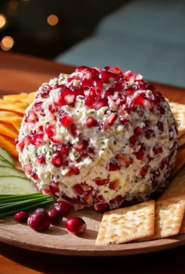 Fancy Christmas Cheese Ball
