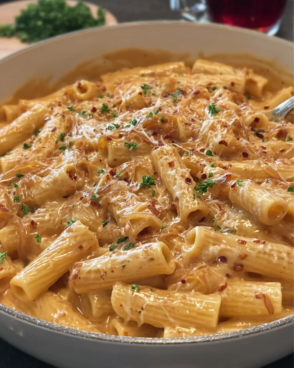 French Onion Pasta