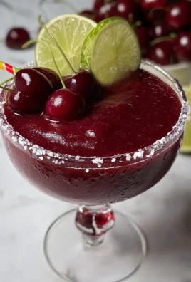 Frozen Cherry Lime Margarita