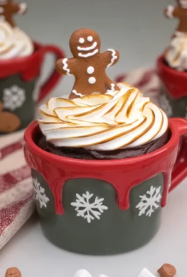 Hot Chocolate Mug Cupcakes