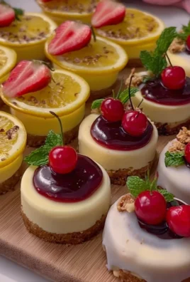 Mini cheesecakes (basisrecept)