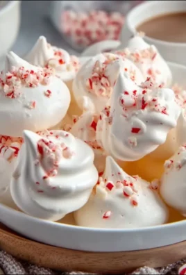 Peppermint Meringues