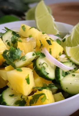 Pineapple Cucumber Salad