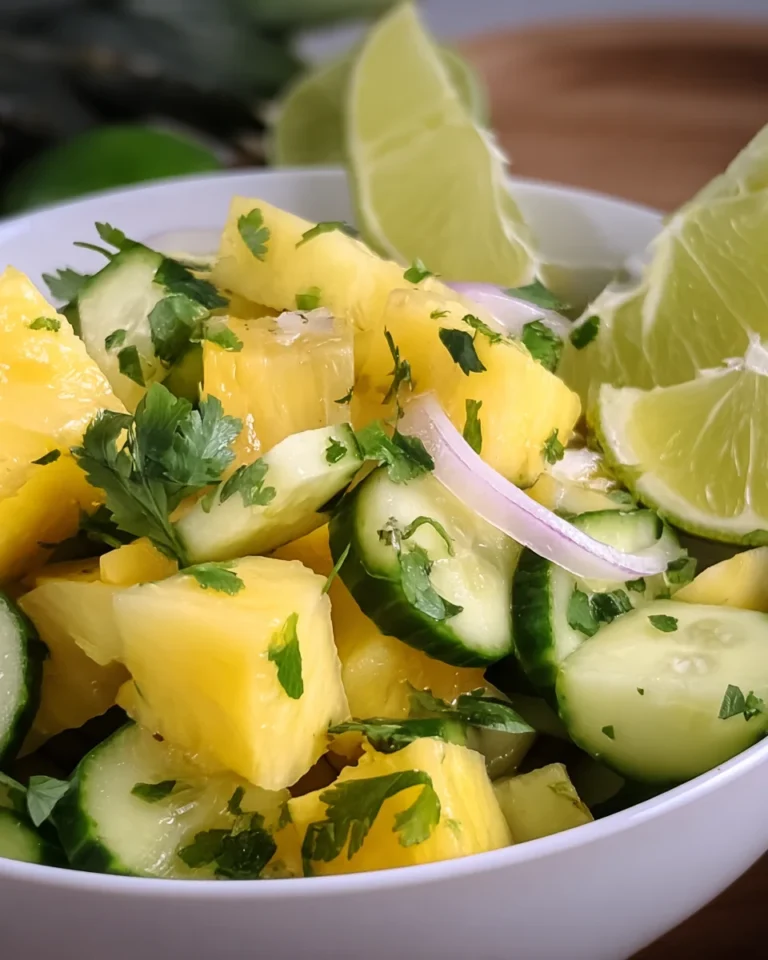 Pineapple Cucumber Salad