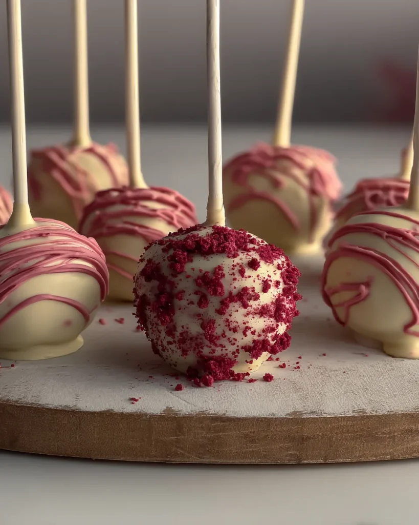 Red Velvet Cake Pops