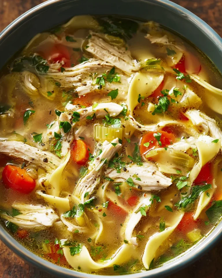 Rotisserie Chicken Noodle Soup